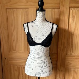 Black Sheer Lacy Bralette
